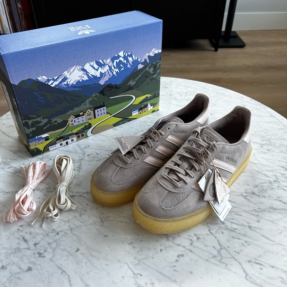 M 10.5 Ronnie Fieg x Clarks x 8th St Adidas Gazelle - Picture 10 of 15